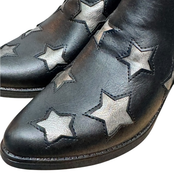 SEVEN7 Rockstar Faux Leather Booties 10 Black $69 Retail, NIB - Picture 6 of 15